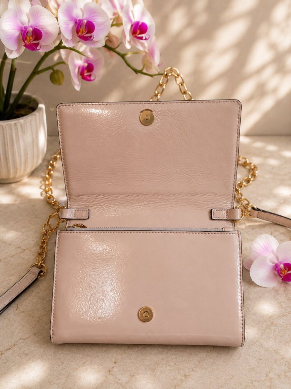Tory Burch Thea Mini Foldover Crossbody Bag - Picture 3 of 4